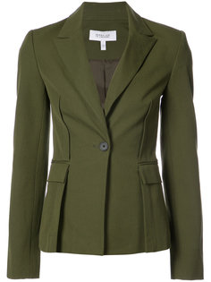 Single Button Blazer With Grommet Back Detail Derek Lam 10 Crosby