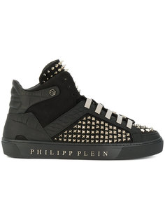 хайтопы с заклепками Philipp Plein