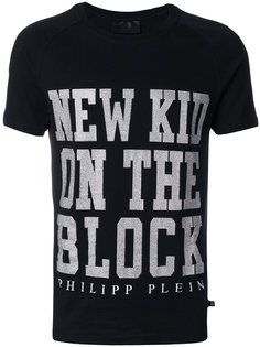футболка с принтом new kid on the block Philipp Plein