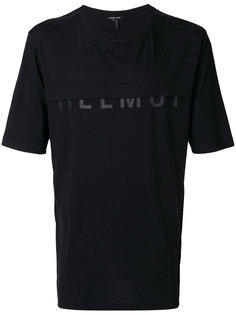футболка с логотипом Helmut Lang