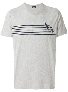 футболка с логотипом Diesel