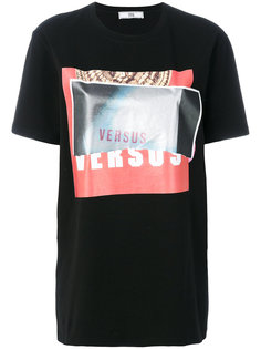 футболка с принтом логотипа Versus