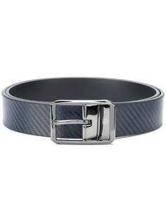 фактурный ремень с пряжкой Canali