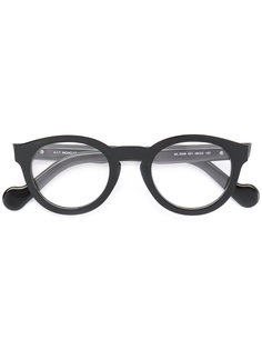 очки в круглой оправе Moncler Eyewear