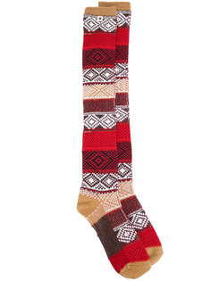 носки с жаккардовым узором Twin-Set