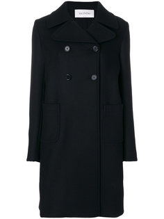 двубортное пальто Valentino