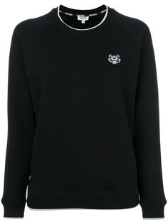 толстовка с нашивкой Tiger Kenzo