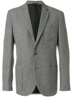 пиджак с узором в ломаную клетку Ermanno Scervino