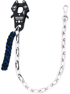 брелок-цепочка для брюк с карабином Dsquared2