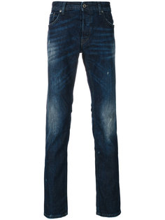 джинсы с эффектом потертости Just Cavalli