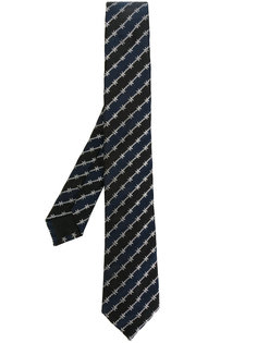 галстук в полоску Givenchy