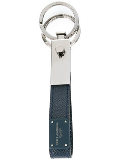 брелок для ключей с бляшкой с логотипом Dolce & Gabbana