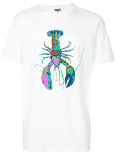 футболка с принтом в виде омара Lanvin