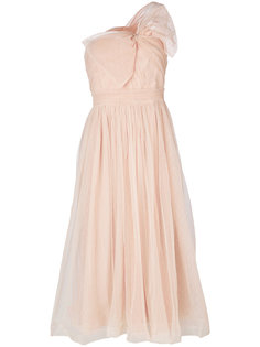 платье из тюля на одно плечо с бантом Red Valentino