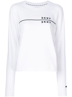 толстовка с логотипом бренда DKNY