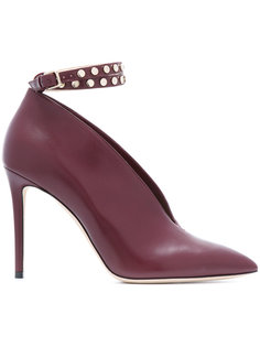 туфли со стеганным ремешком на щиколотке Jimmy Choo