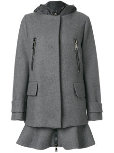 двухслойное пальто  Moncler