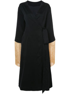 платье с запахом Ritz с бахромой Ellery