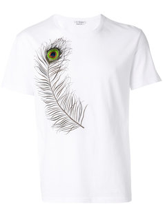 рубашка с пером Alexander McQueen