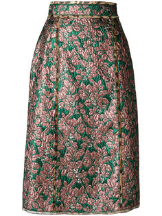 юбка с металлическим отблеском Dolce & Gabbana