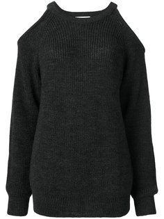 свитер с ребристой фактурой с вырезами на плечах Iro