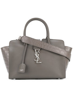 сумка Downtown Cabas  с эффектом крокодиловой кожи  Saint Laurent