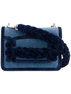 сумка на плечо с плетеным ремешком  Miu Miu