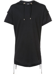 футболка с капюшоном Balmain