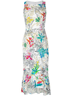 платье без рукавов с цветочным принтом  Peter Pilotto