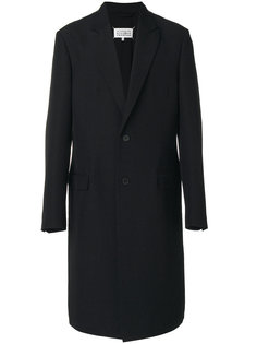 классическое однобортное пальто Maison Margiela