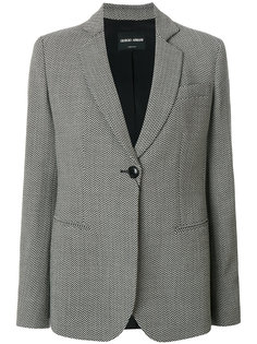 пиджак с узором Giorgio Armani