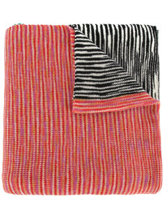 шарф в стиле колор-блок с полосатым узором Missoni