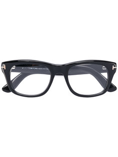 очки в квадратной оправе Tom Ford Eyewear