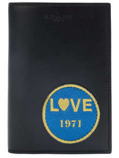 чехол для паспорта Love 1971 Saint Laurent
