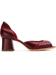 panelled pumps Sarah Chofakian