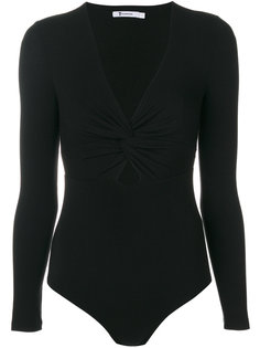 топ с V-образным вырезом  T By Alexander Wang