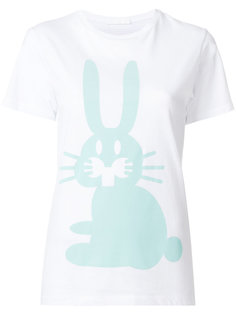 футболка с принтом кролика Peter Jensen
