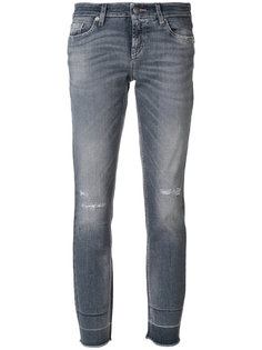 укороченные джинсы Liu Cambio