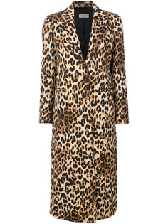пальто с леопардовым принтом  Alberto Biani