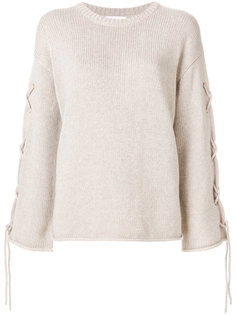 свитер со шнуровкой на рукавах See By Chloé