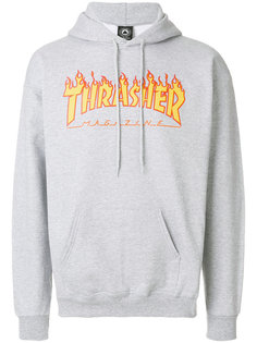 толстовка с принтом Thrasher с эффектом пламени Thrasher