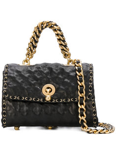 тисненая сумка-тоут со шнуровкой Ermanno Scervino