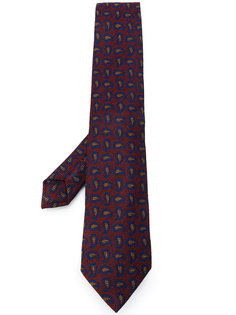галстук с вышивкой "пейсли" Etro