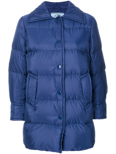 дутое пальто-кокон Prada