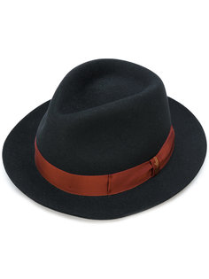 шляпа с узкими полями Borsalino