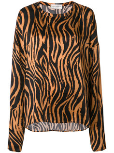 блузка тигровой расцветки Faith Connexion