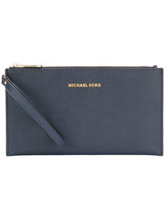 клатч с логотипом Michael Michael Kors