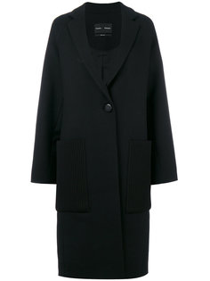 пальто с контрастными карманами  Proenza Schouler