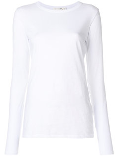 футболка слим с длинными рукавами  Rag & Bone /Jean