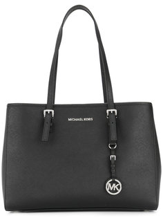 квадратная сумка-тоут с подвесной бляшкой Michael Michael Kors